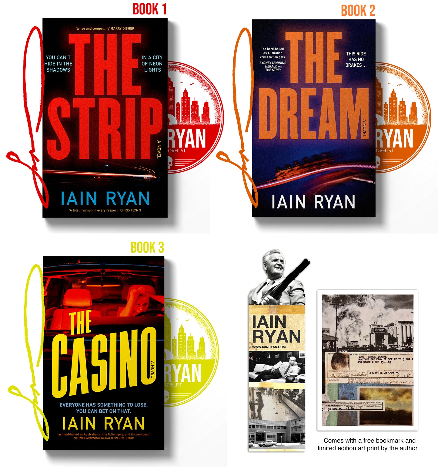 The Gold Coast 3-Book Bundle (Signed Paperbacks)